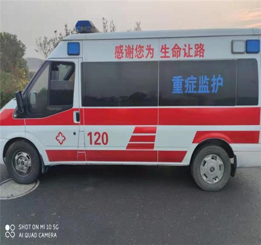 景宁救护车出租服务案例3